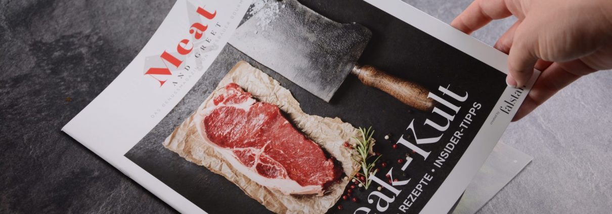 Meat and Greet - die Printausgabe ➤ Fallstaff ➤ Wiesbauer Gourmet. Neben dem Meat and Greet Magazin online gibt es auch seit kurzem das Meat and Greet Magazin als Printausgabe. Zu bekommen ist die Printausgabe mit jeder Bestellung, oder auch direkt bei uns auf Anfrage.