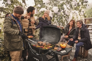 Auch wenn es draußen friert, darf der Griller glühen, Grillen im Winter