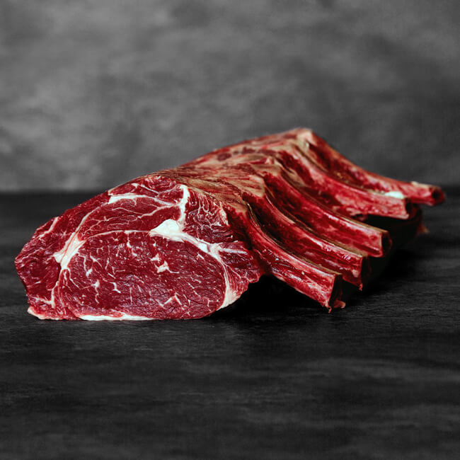 Welsh beef ribeye steaks extra mature