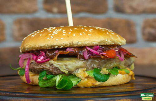 Premium Beef Burger kaufen im Wiesbauer Gourmet Online Shop. Premium Fleisch zum Top Preis