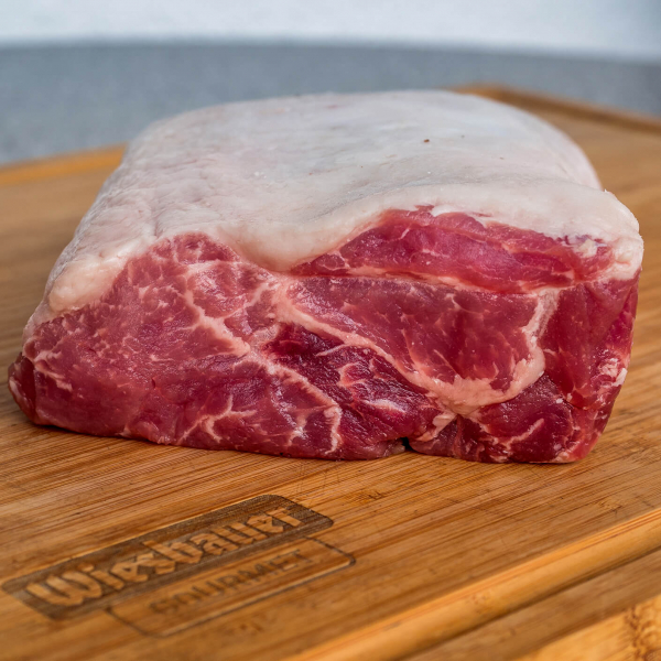 Iberico Karreerose 900 g kaufen, Iberico Karreerose im Ganzen 0,9 Kg, Iberico Karreerose in Bellota Qualität online bestellen. 24 h Lieferung!