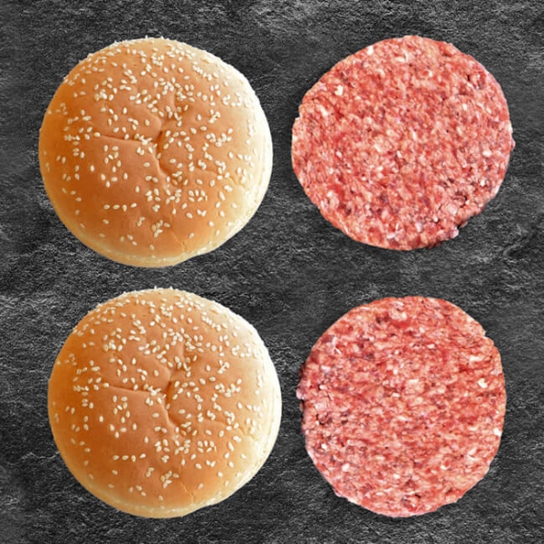 Wagyuburger online kaufen. Burger Fleisch vom Wagyu Beef kaufen