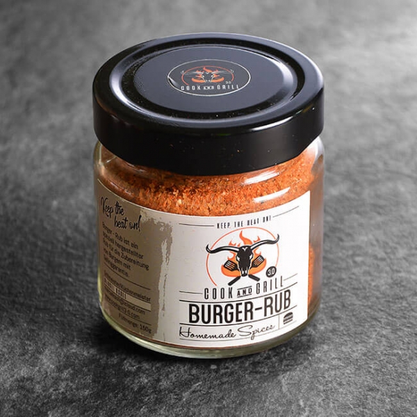 Burger Rub - Gewürzmischung Burger 150 g kaufen. Burger Rub kaufen. Gewürzmischung für Burger / Hackfleisch Gerichte - von Grillmeister Marcel Ksoll!