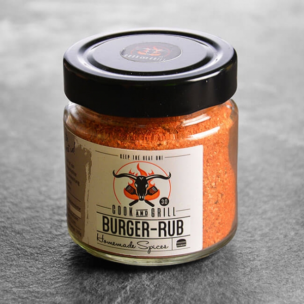 Burger Rub - Gewürzmischung Burger 150 g kaufen. Burger Rub kaufen. Gewürzmischung für Burger / Hackfleisch Gerichte - von Grillmeister Marcel Ksoll!