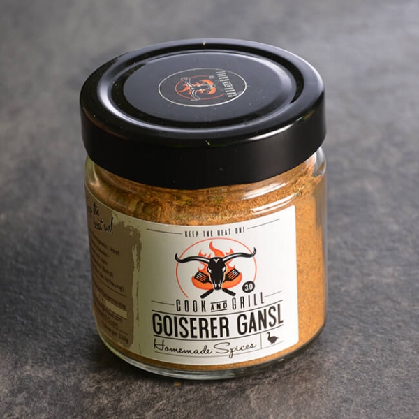 Goiserer Gansl - Geflügel Gewürzmischung 150 g. Geflügel Gewürzmischung für knusprige Gänsebraten und Entenbraten von Grillmeister Marcel Ksoll!