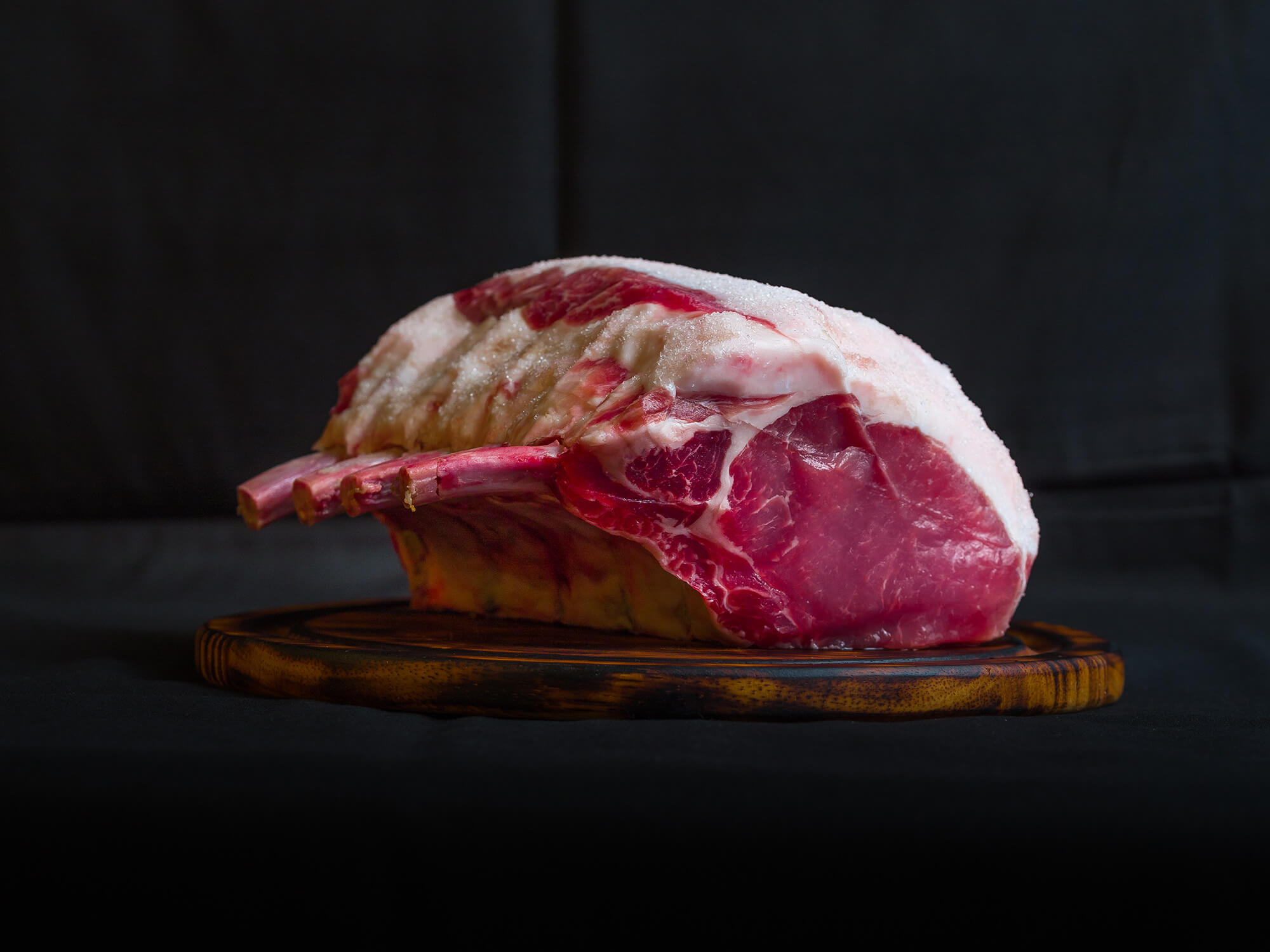 Mangaliza Rack - Mangalitza-Karree. Mangaliza Schweinefleisch online kaufen