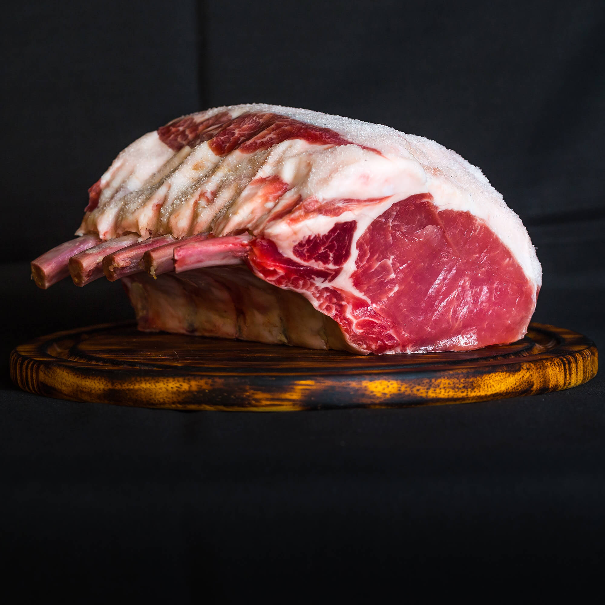 Mangaliza Rack - Mangalitza-Karree. Mangaliza Schweinefleisch online kaufen