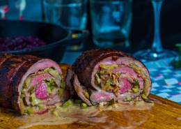 Olvahh´s Flanksteak-Roulade „Hausfrauenart“ mit Apfel-Rotkohl_19