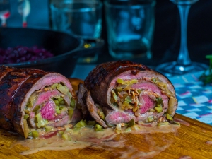 Olvahh´s Flanksteak-Roulade „Hausfrauenart“ mit Apfel-Rotkohl_19