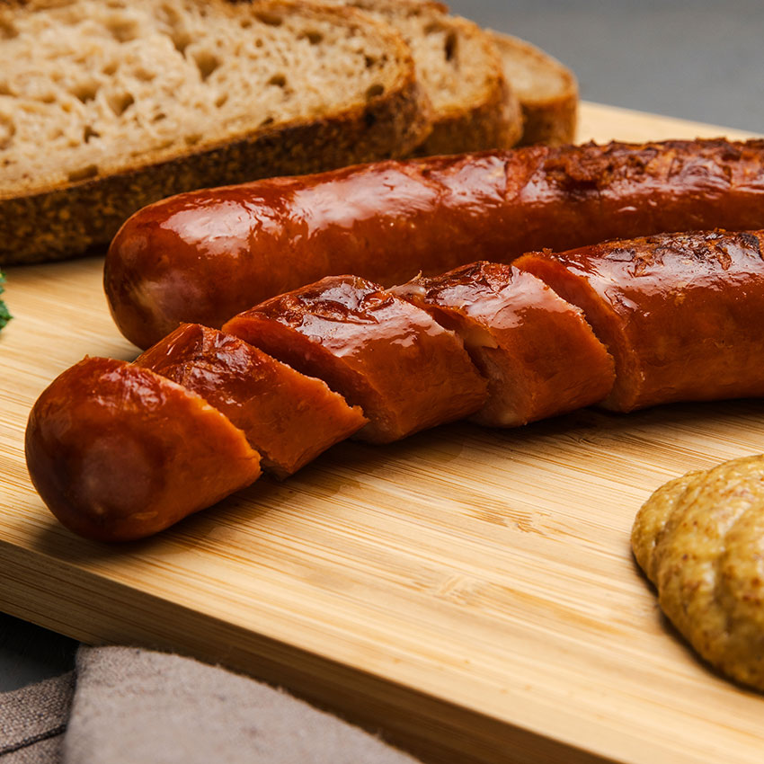 Käsekrainer online kaufen, Käsekrainer bestellen. Wiesbauer Gourmet Käsekrainer in Spitzen Qualität