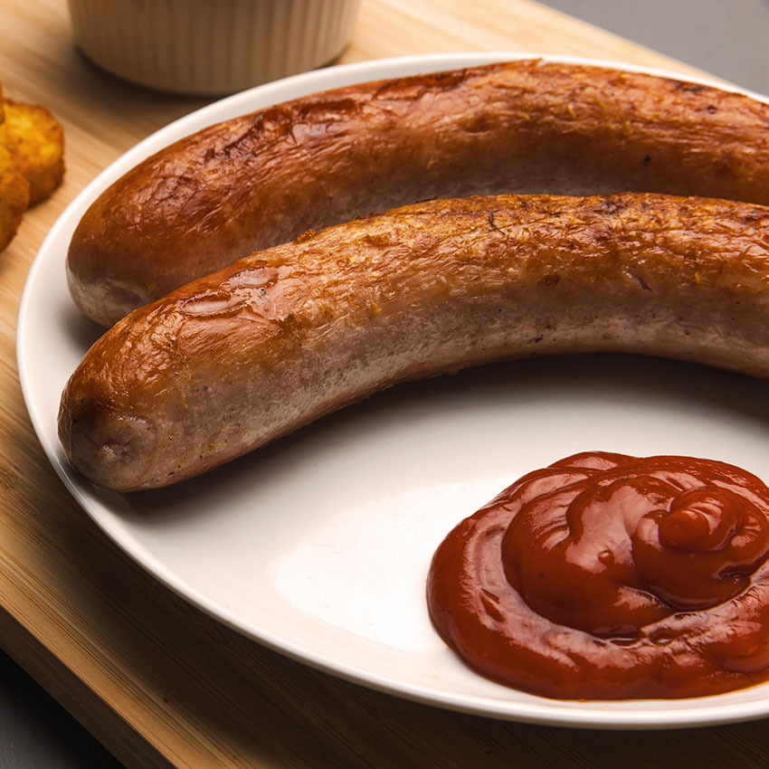 Bratwürstel kaufen, Grillwürstel online bestellen. Bratwürstel Wiesbauer Gourmet im Onlineshop bestellen.