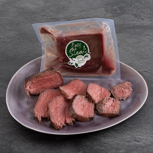 Easy Steak Filet 250 g = 1 Steak ➤ gelingsischeres, Sous-vide Filet Steak. Regionales Premium Fleisch, servierfertig in nur wenigen Minuten. Filet Steak