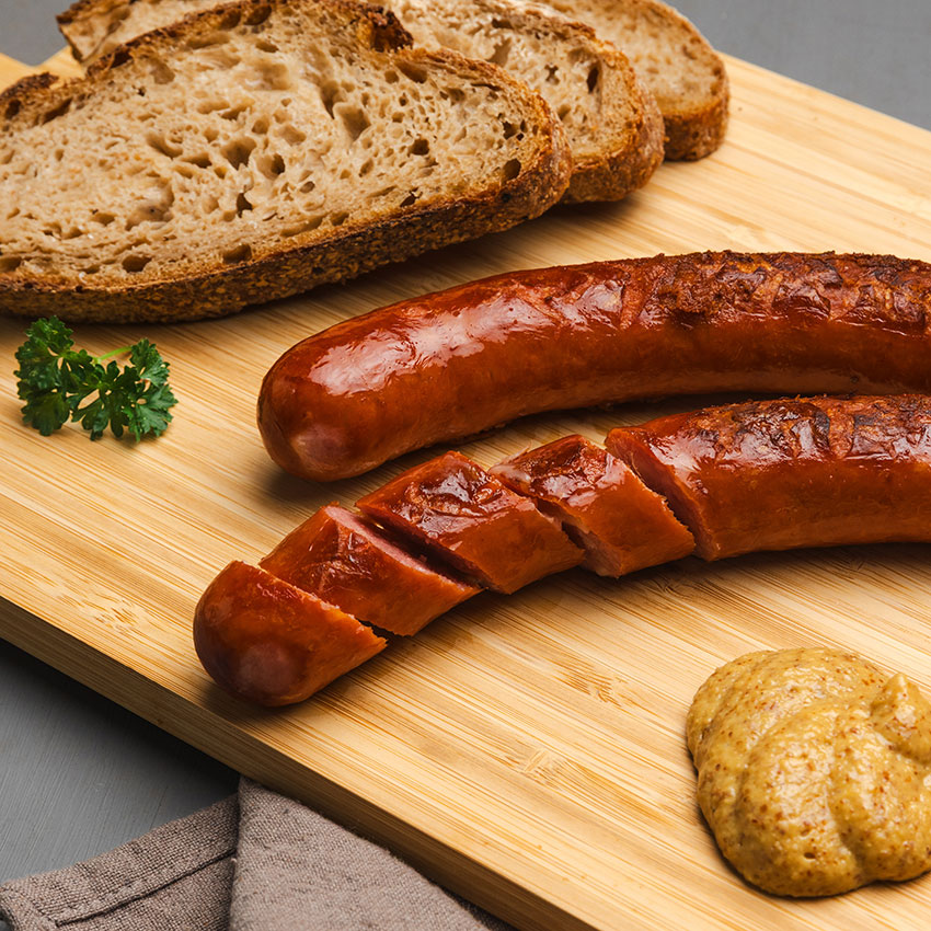 Käsekrainer online kaufen, Käsekrainer bestellen. Wiesbauer Gourmet Käsekrainer in Spitzen Qualität