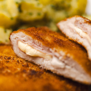 Schweins Cordon bleu 5 Stk = 900 g tiefgefroren