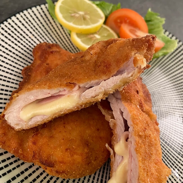 Puten Cordon bleu online bestellen. Fertig panierte Puten Cordon bleu günstig kaufen