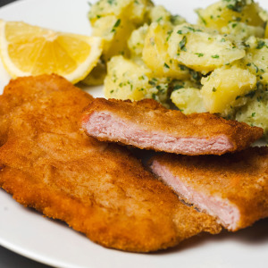 Surschnitzel paniert 10 Stk = 1000 g tiefgefroren