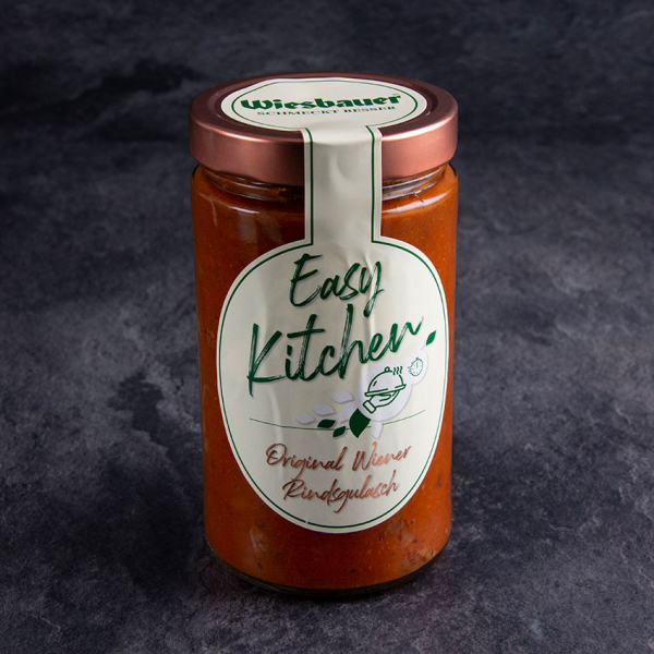 Easy Kitchen Rindergulasch 700 g, gelingsicheres Rindergulasch von Wiesbauer Gourmet online bestellen