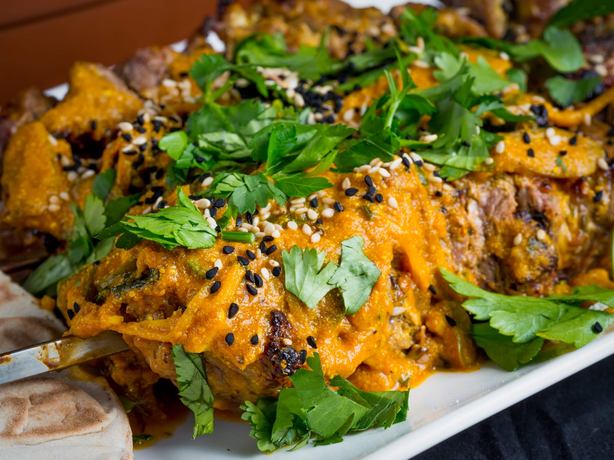 Olvahh´s Lammspieße „orientalisch“ mit Gemüse und Joghurt-Ingwer-Soße