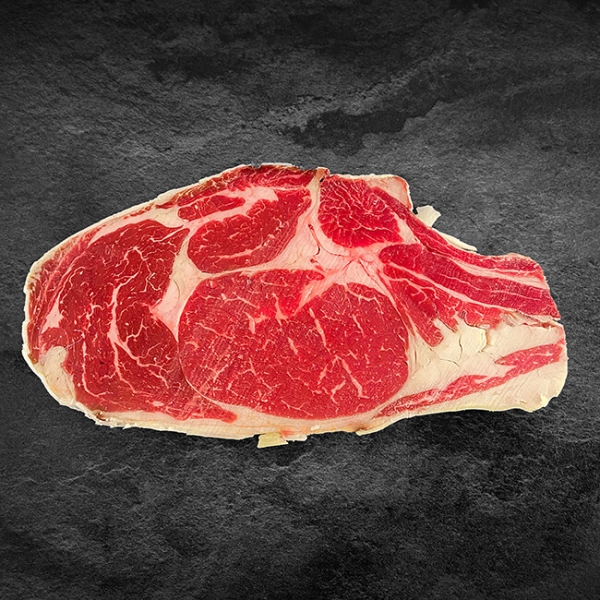 Rinder Prime Rib Steak dry aged USA kaufen ➤ Rinder Primerib Dry Aged / USA (400 g) kaufen! Das Rinder Prime Rib Steak dry aged USA kaufen. Top Qualität!