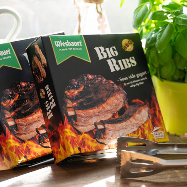 Big Ribs Brustspitz Rippen Sous Vide gegart 450 g