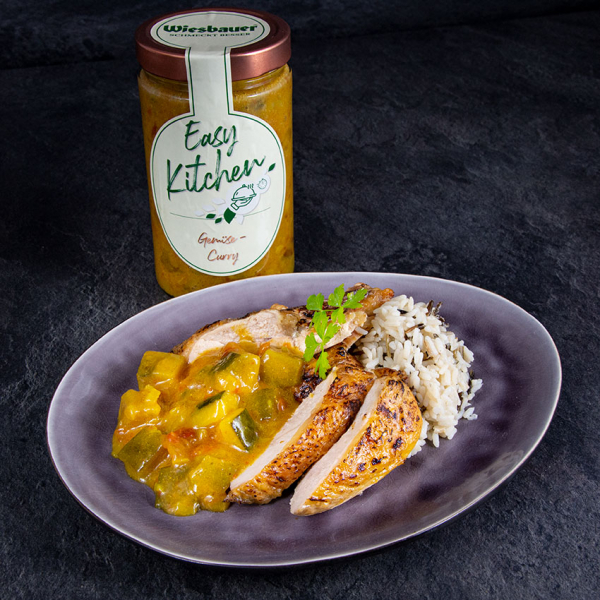 Easy Kitchen Gemüse Curry 700 g, gelingsicheres Gemüsecurry von Wiesbauer Gourmet online bestellen