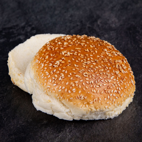 Handgemachte Brioche Buns mit Sesam, Doppelpack 220 g