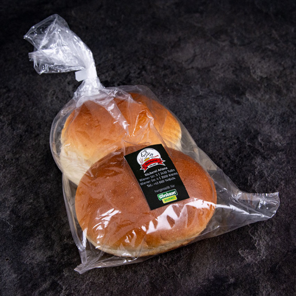 Handgemachte Brioche Buns, Doppelpack 220 g