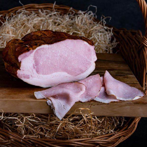 Oster-Selchkarree vom Duroc Strohschwein 1.000 g ➤ Selchkarree kaufen. Sichere 24h Lieferung, garantierte Kühlkette
