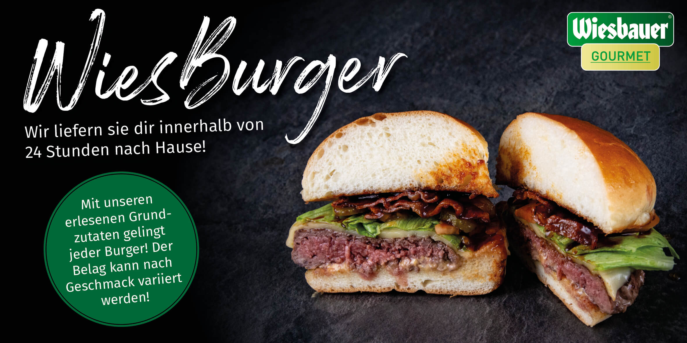 Wiesburger. Beste Burger und Burger Packages online bestellen