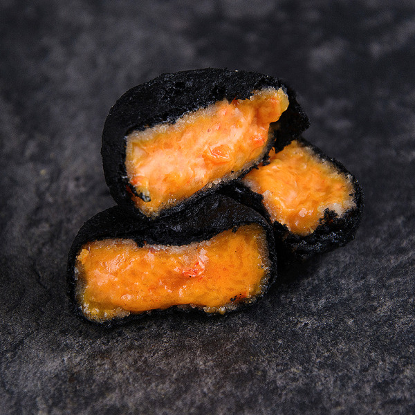 Schwarze Chili Cheese Nuggets Halloween Bites Fingerfood – 1.000 g