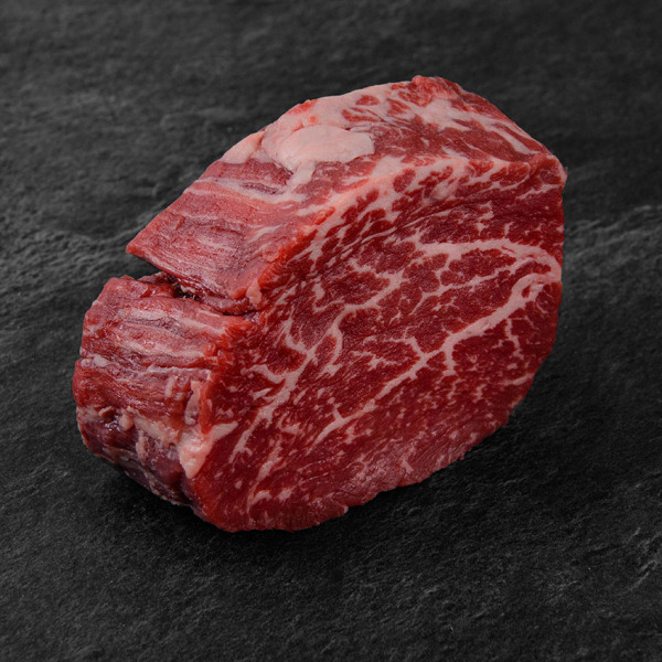 Wagyu Filet Steak BMS 6-8 A4 - A5 / F1 Spitzenklasse. Wagyu Filet kaufen, Wagyu Fleisch bestellen, Wiesbauer