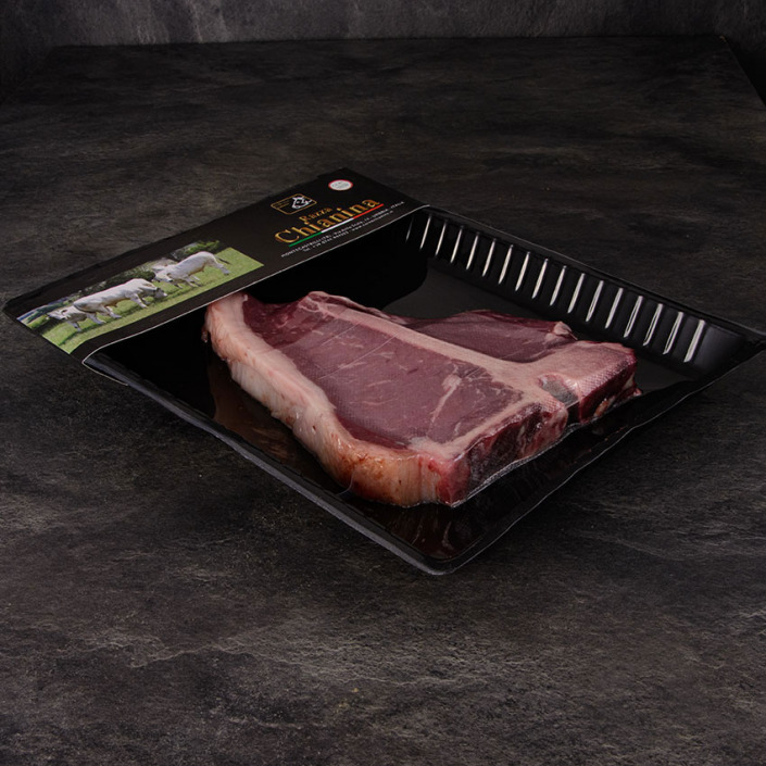 Chianina T-Bone Steak, Bistecca alla Fiorentina 1.500 g = 1 Stk ...