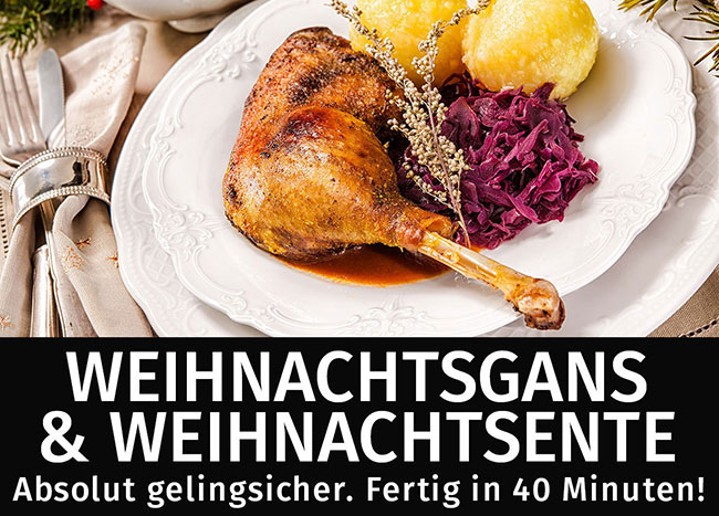Wiesbauer-Gourmet Weihnachtsenten Weihnachtsgänse