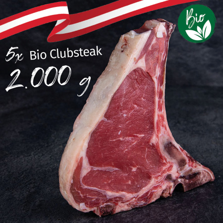 Bio Rinder Clubsteak Dry Aged Package 2000 g