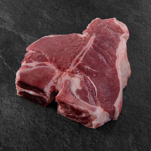 Kalb Rosé T-Bone Steak 500g aus Österreich. Kalbs T Bone Steak - AMA-Gütesiegel. Kalbs T Bone online bestellen! Kalbfleisch mit wenig Fett & Cholesterin